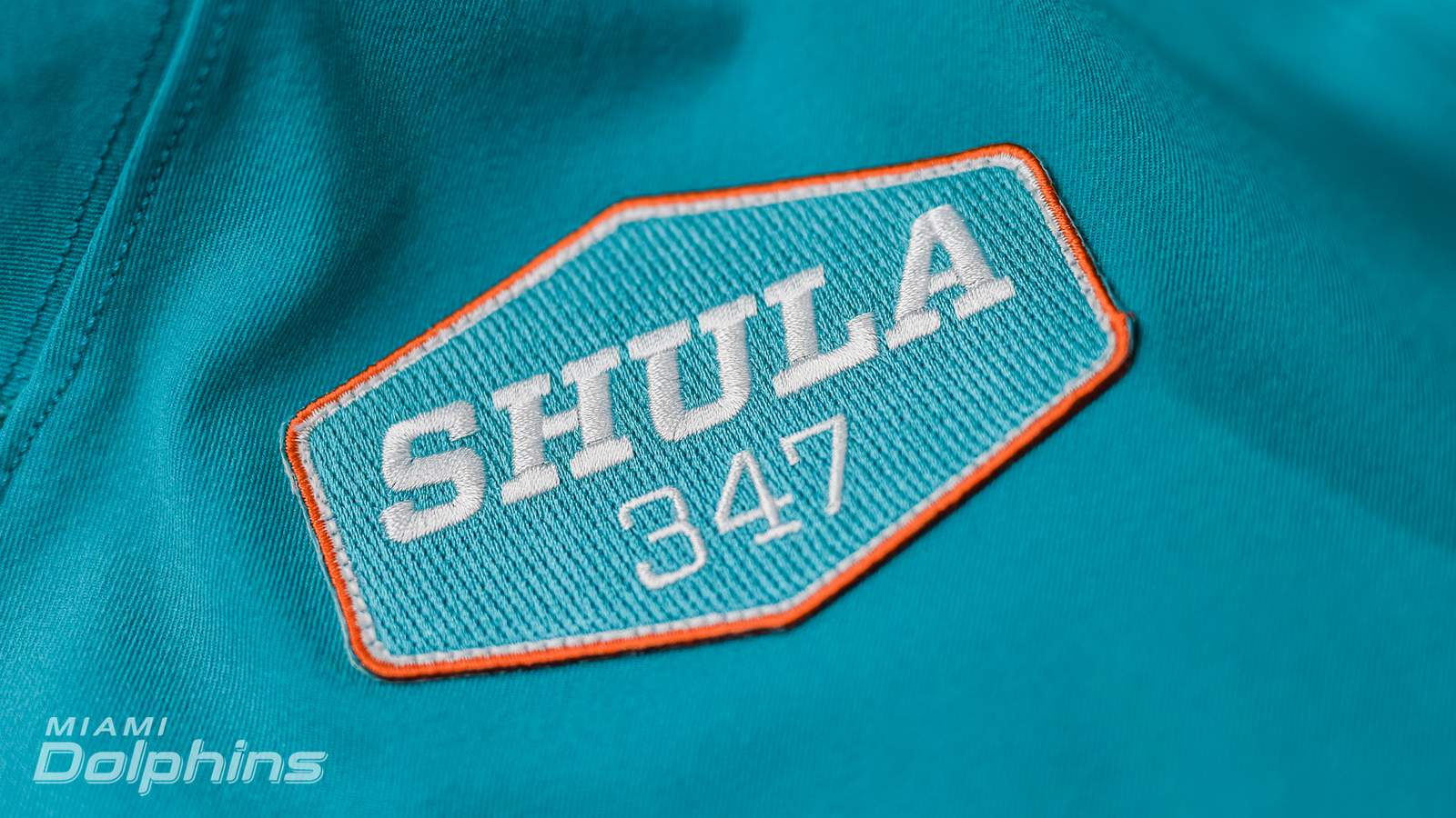 Check out the Don Shula patch that will be on the Dolphins uniforms