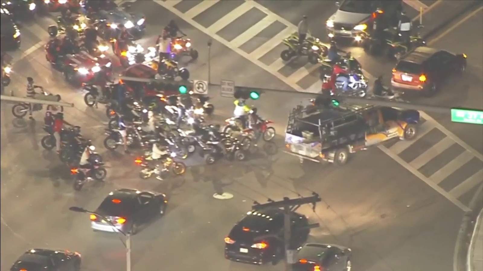 Large police presence across South Florida as authorities track Wheels Up, Guns Down riders