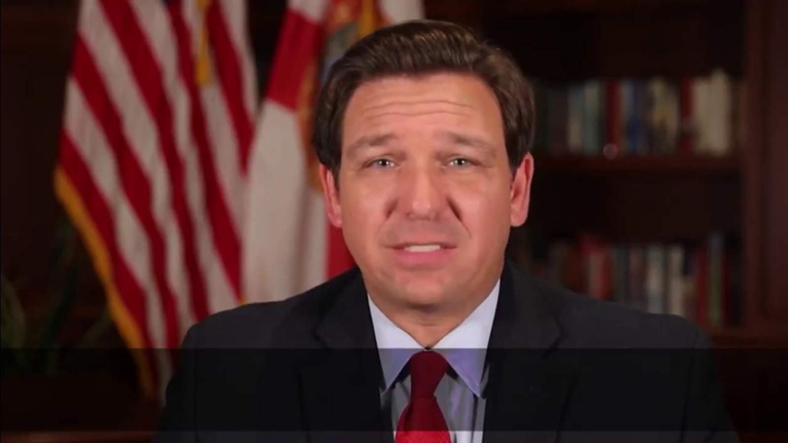 Florida Gov. Ron DeSantis breaks two-week silence to talk about vaccines