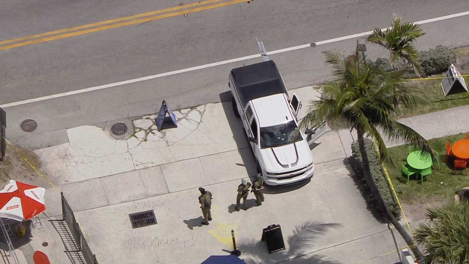 BSO investiga tiroteo en Deerfield Beach donde camioneta resultó baleada