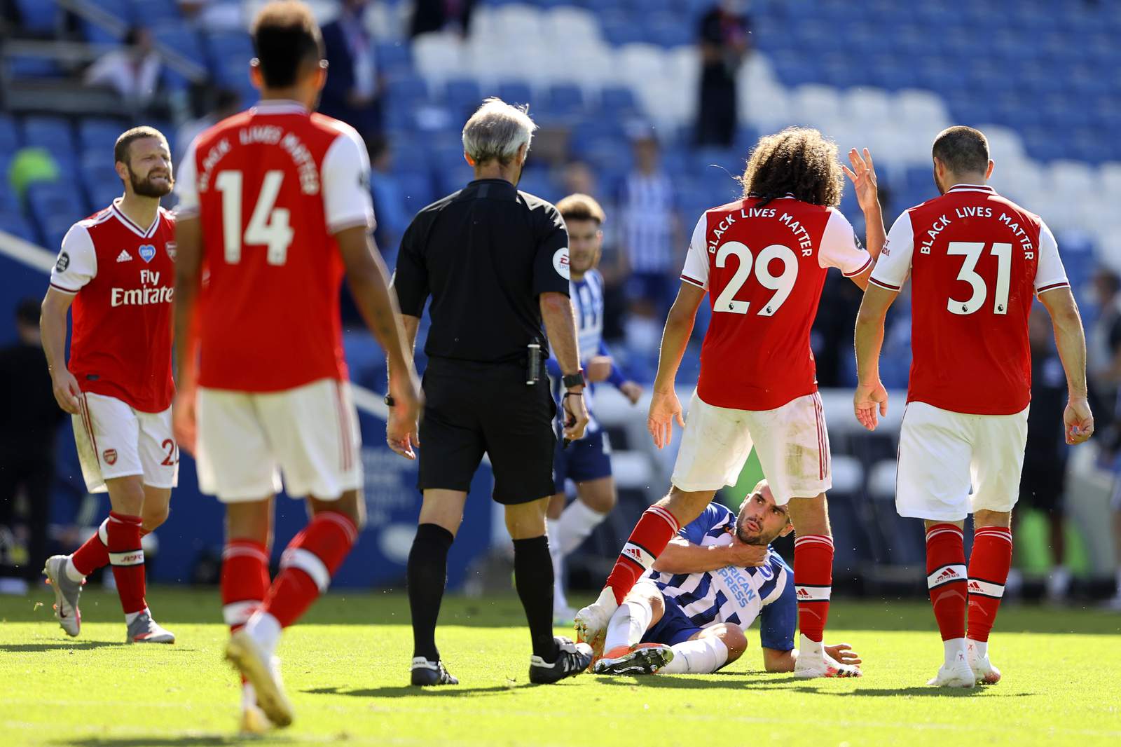 Another loss, another injury: Arsenal struggles on PL return