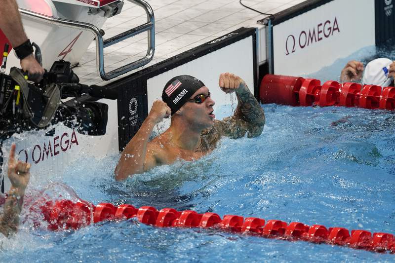 Milestone medals in pool, 100-meter dash on tap at Olympics