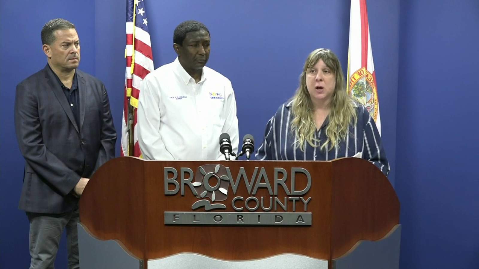 News conference held about 2 presumptive coronavirus cases in Broward County