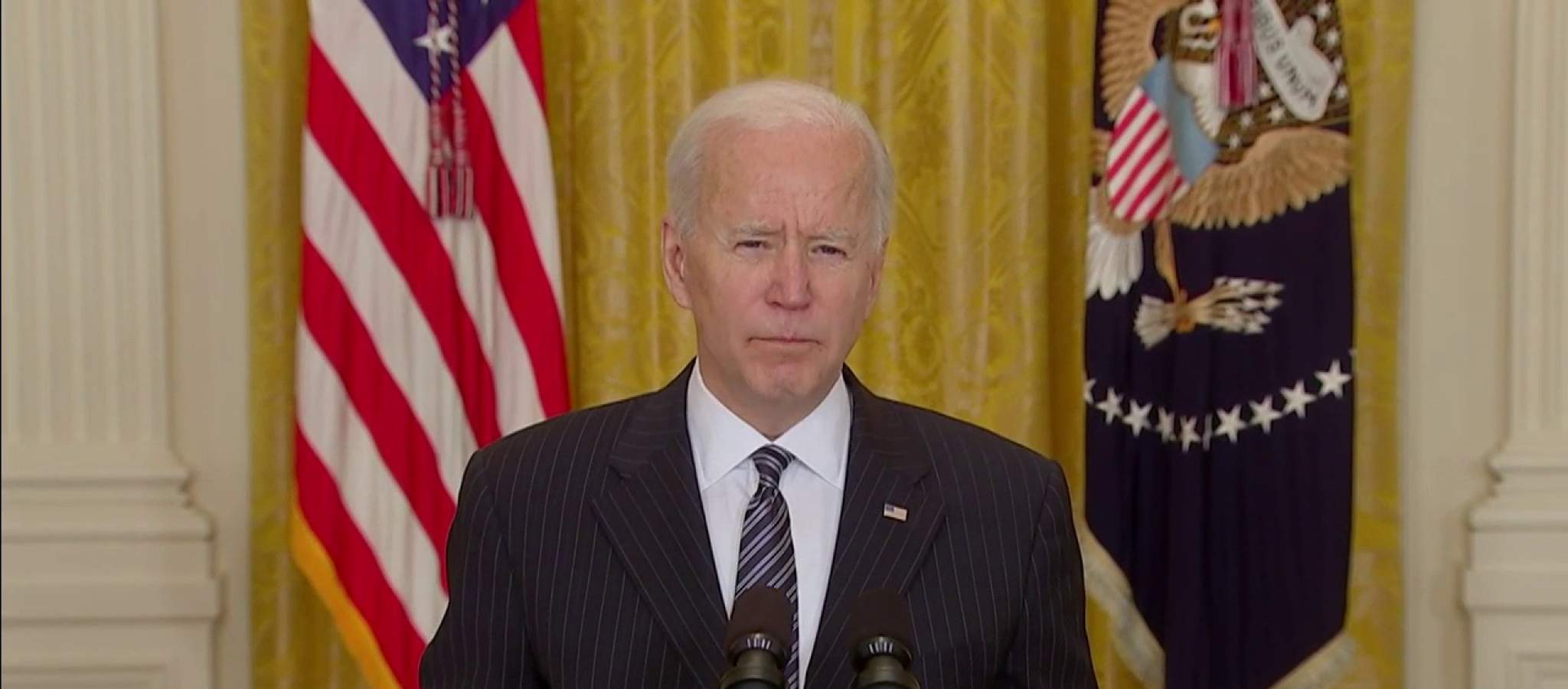 Biden says he will hit his COVID-19 vaccine goal 42 days early