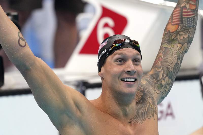 Big day for Dressel, Chinese in pool