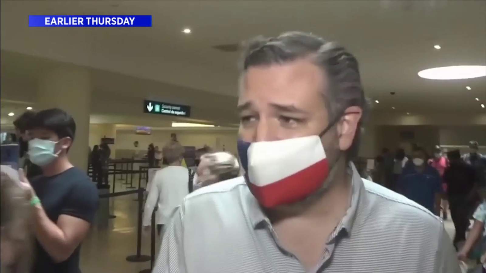 ‘Obviously a mistake’: Cruz returns from Cancun after uproar