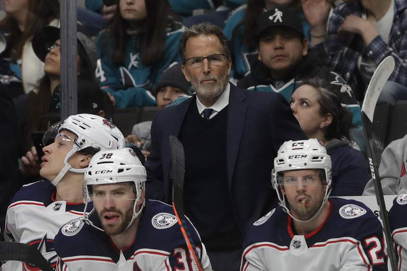 Tortorella out after 6 years as Columbus Blue Jackets coach