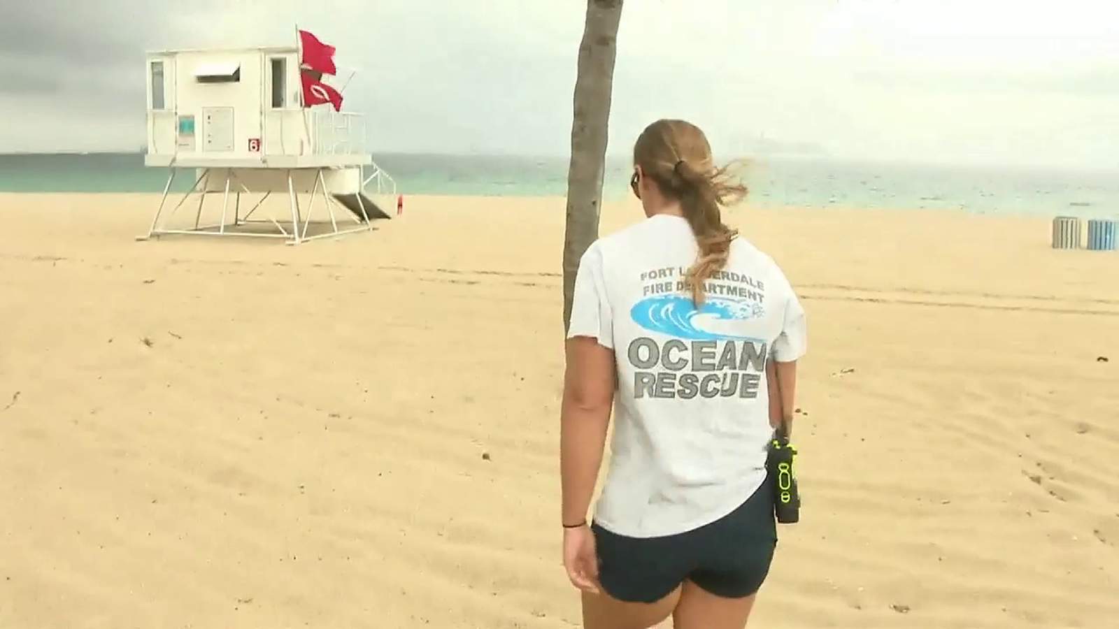 Lifeguards still working on local beaches to enforce coronavirus bans