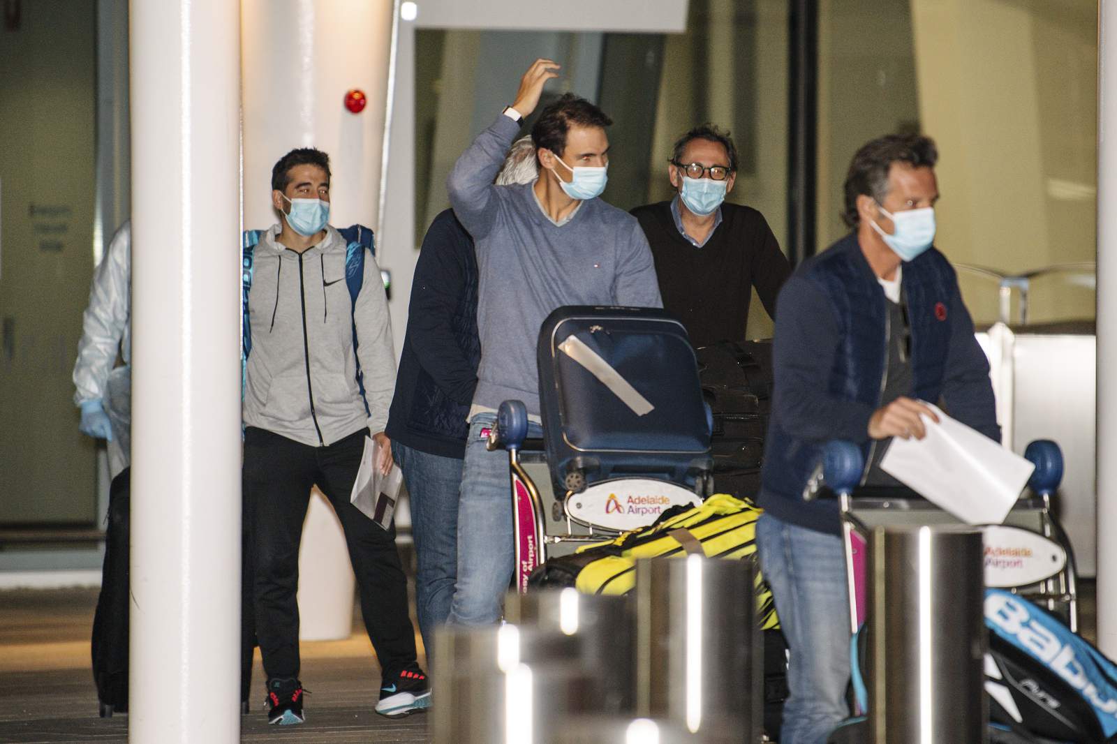 Players arrive for Australian Open; straight into quarantine