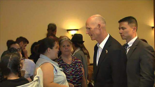 Gov. Rick Scott attends funerals for Orlando shooting victims