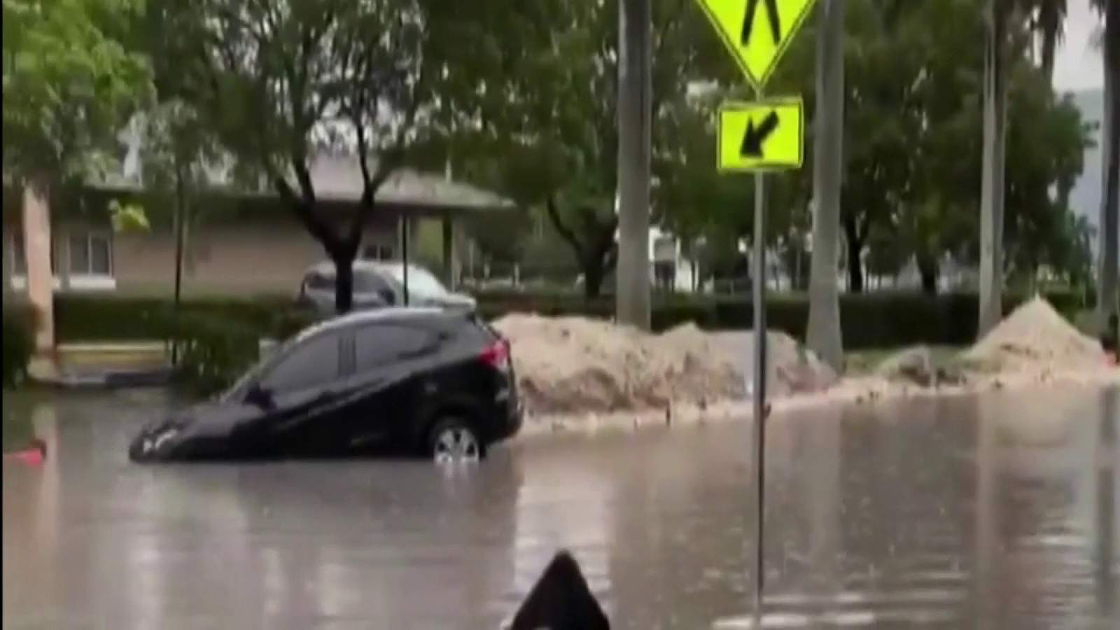 Heavy rainfall over last 72 hours causes flooding in Broward County