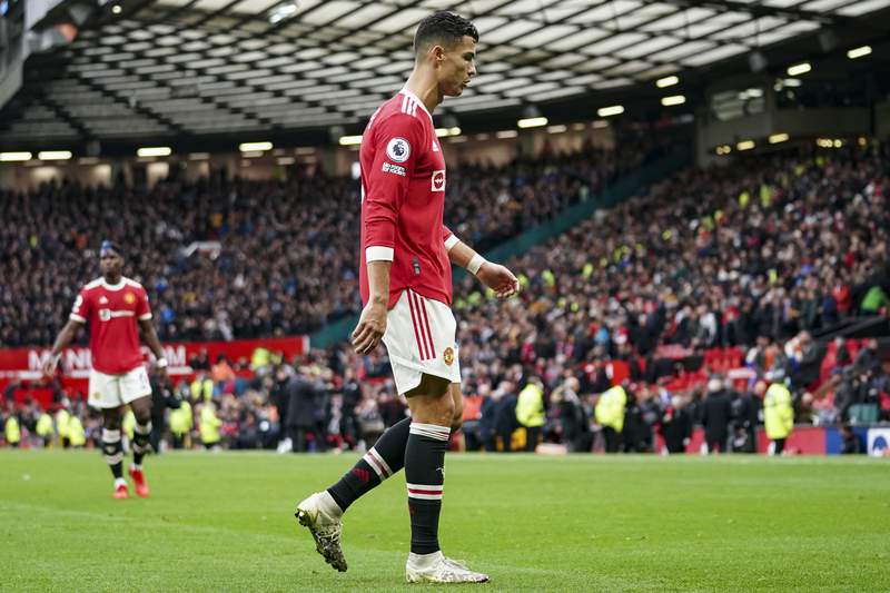 Frustration for Ronaldo as United drops more points in EPL