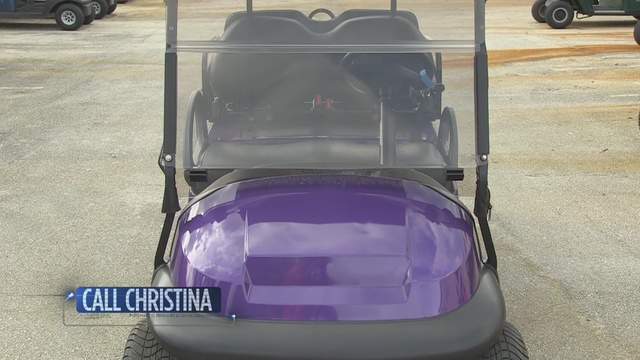 Viewer alleges he was scammed by golf cart vendor