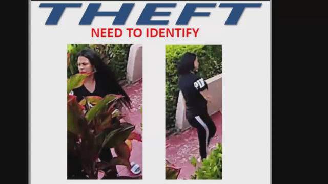 Miramar Police Search For Woman Caught On Camera Stealing