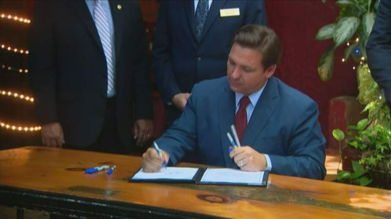 Gov. Ron DeSantis signs $101.5 billion state budget