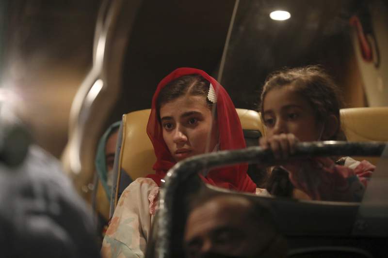 The Latest: More Afghan evacuees arrive in Albania