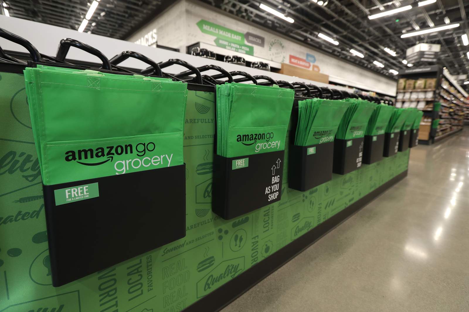 No Checkout Needed Amazon Opens Cashier Less Grocery Store