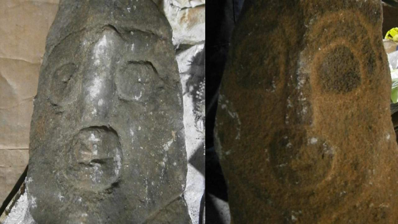 Cameroon stone carvings recovered at South Florida airport