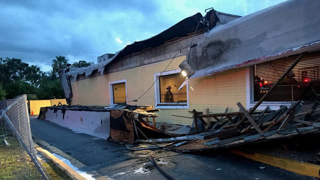 Roof Partially Collapses At Fort Lauderdale Hotel