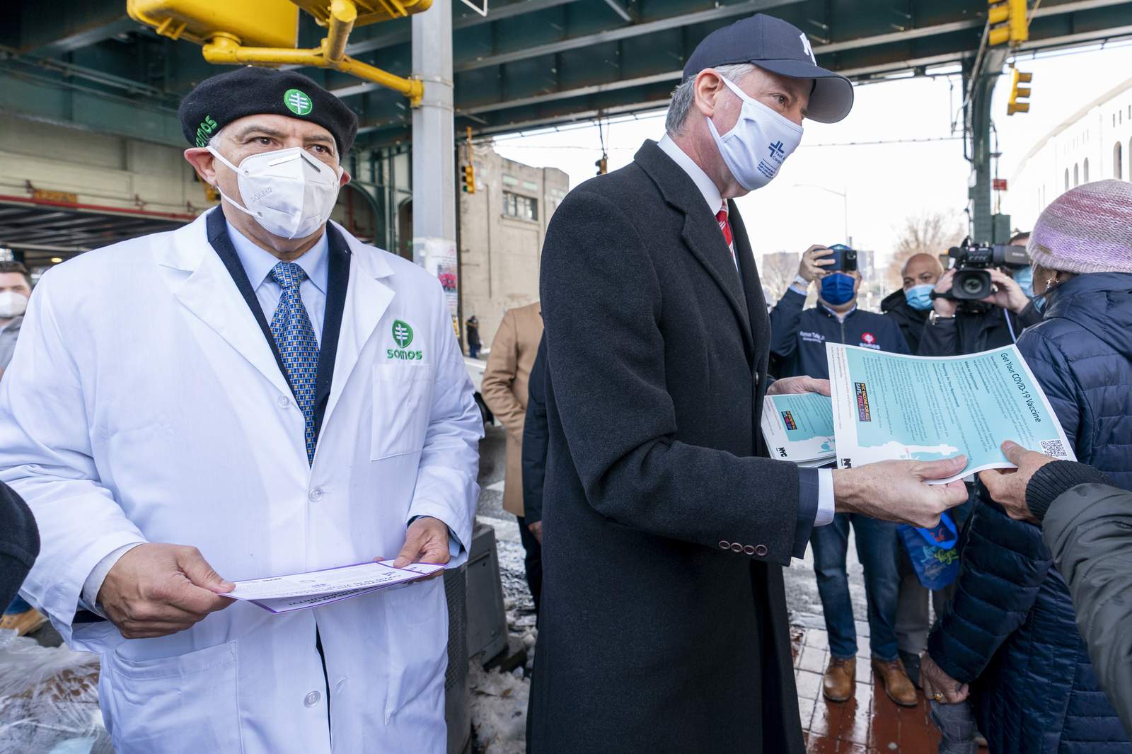 Bronx Boosters: Yankee Stadium becomes mass vaccination site