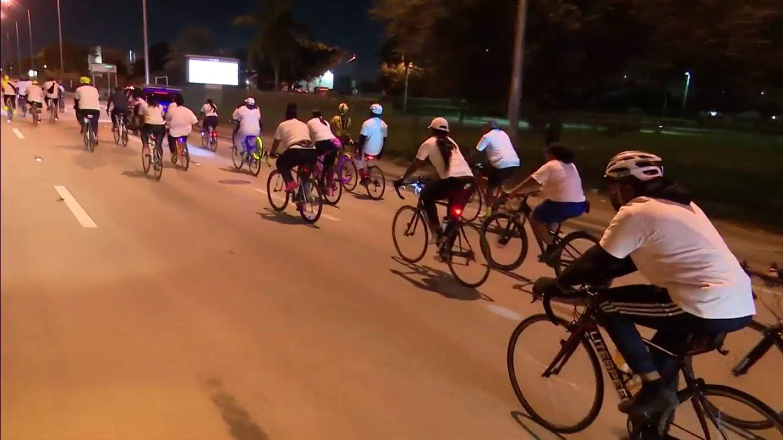 Dozens participate in ‘Peace in the Hood’ ride out in Miami-Dade