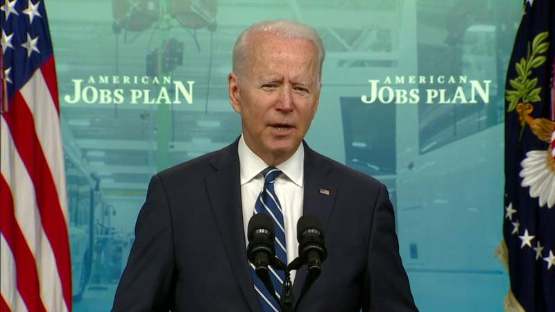 Biden has busy day following visit to Surfside