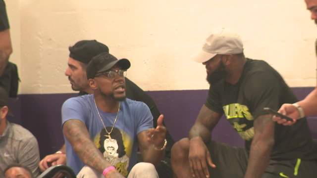 Lebron James Cheers On Son In South Florida Tournament