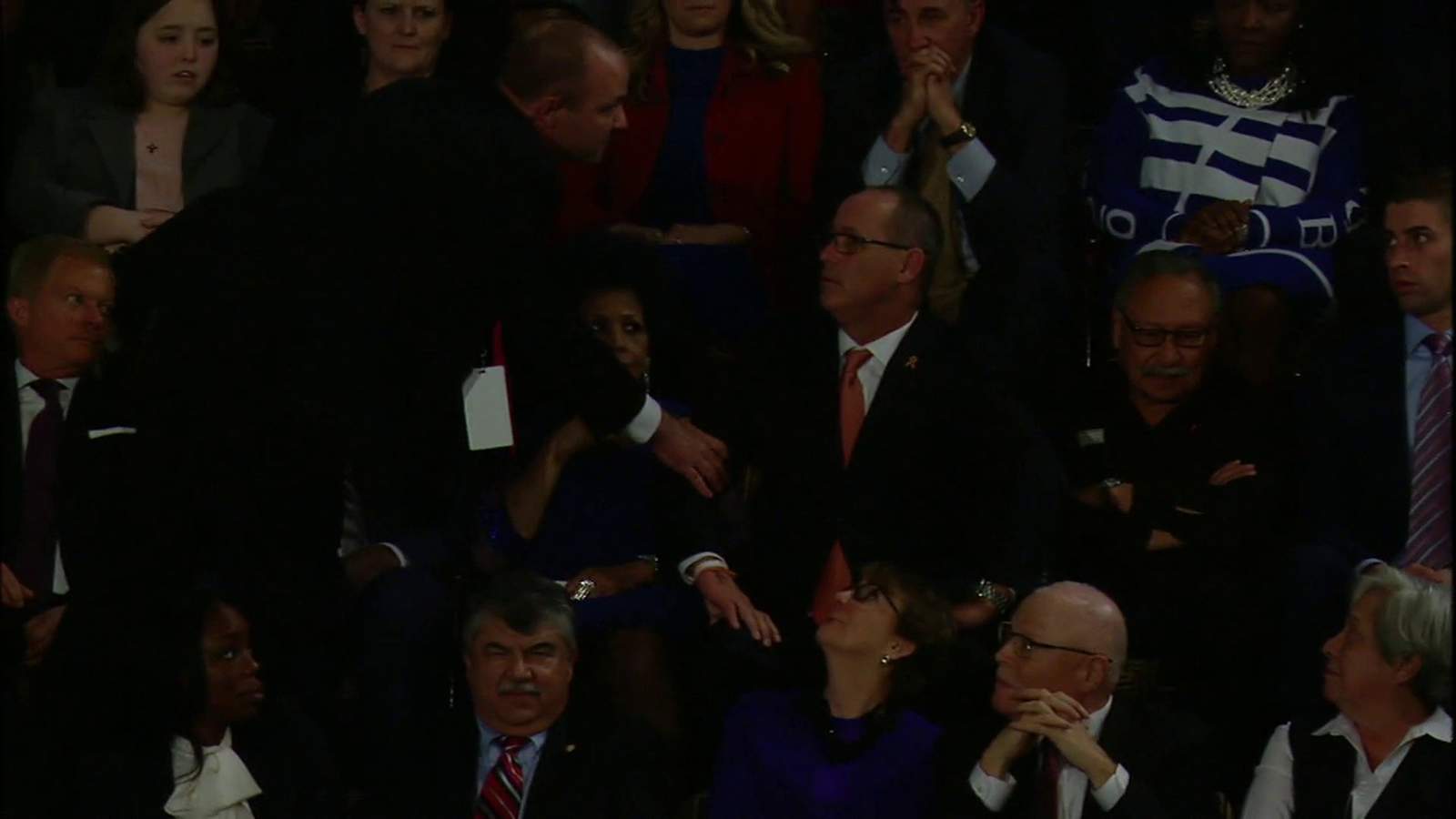 Parkland parent removed by police after outburst during State of the Union address