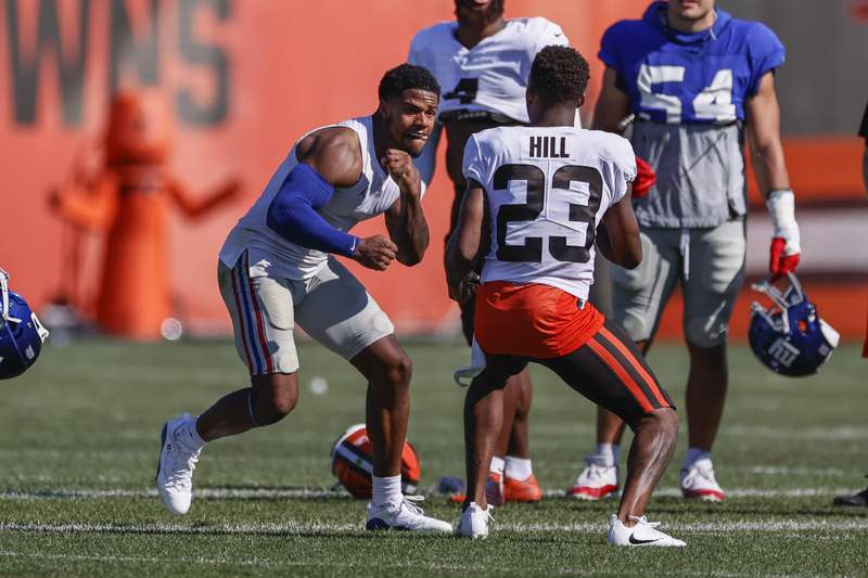 Browns, Giants have testy joint practice, fight afterward