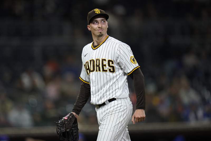 Padres' Blake Snell through 6 no-hit innings vs Mets