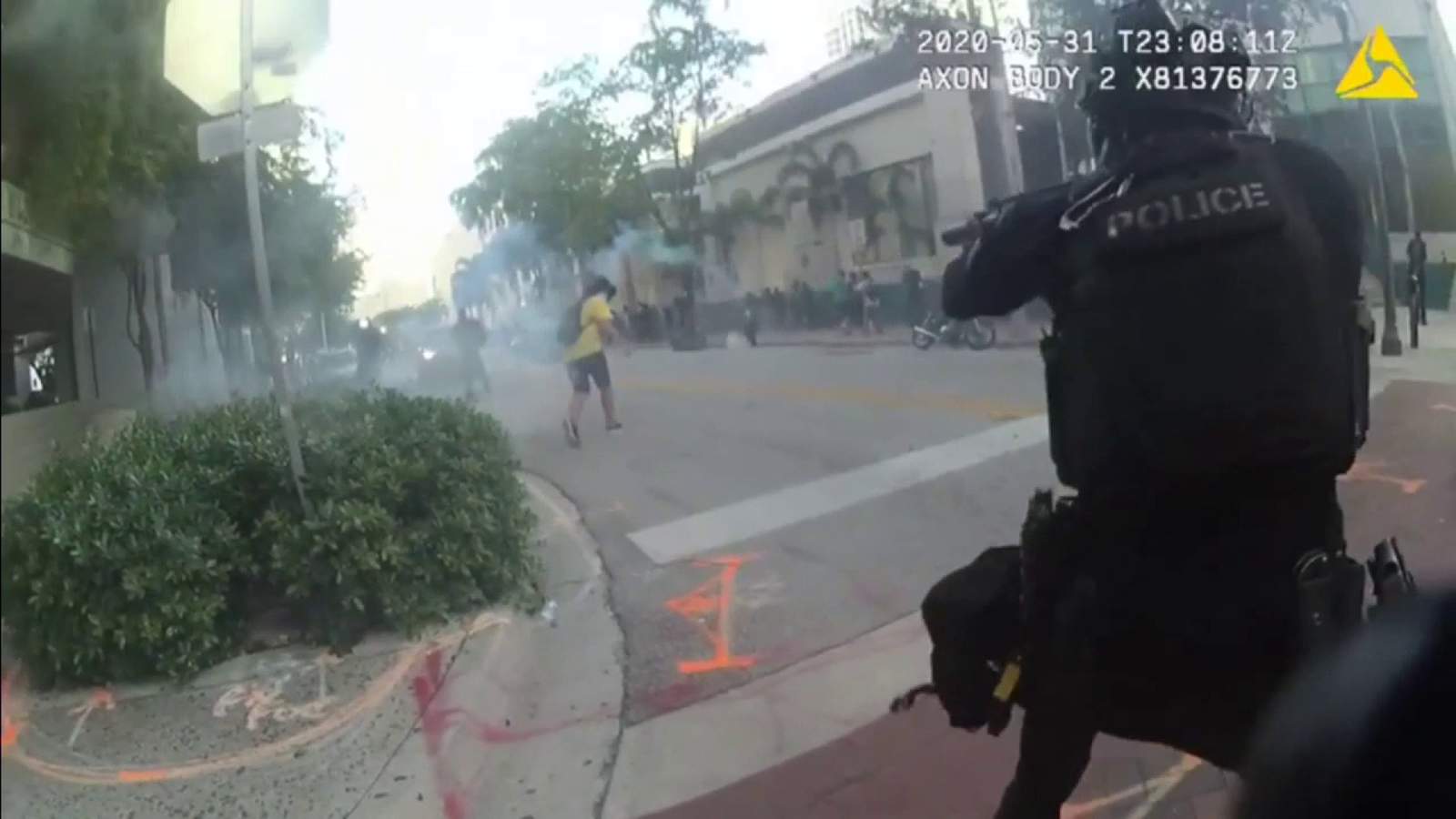 Body-cam footage from late May protest appears to show Fort Lauderdale officers swearing, laughing at demonstrators
