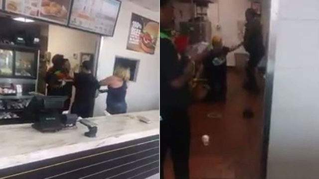 Burger King workers fight back after women try to rob restaurant