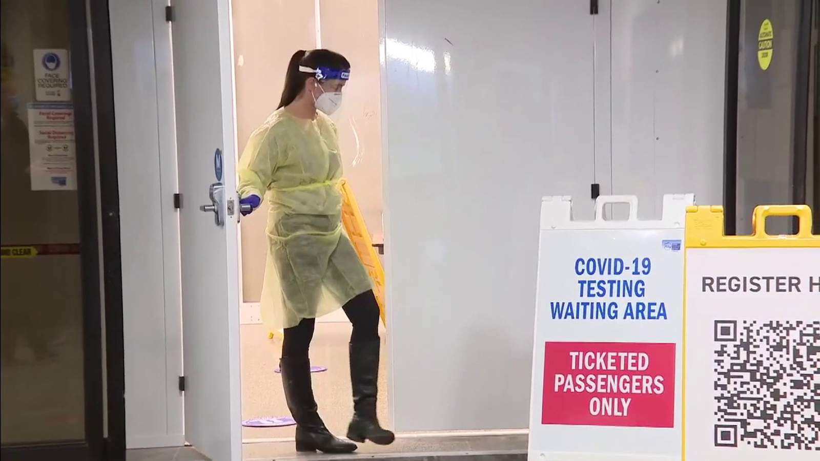 Air travelers pay for convenience at FLL’s new coronavirus testing area
