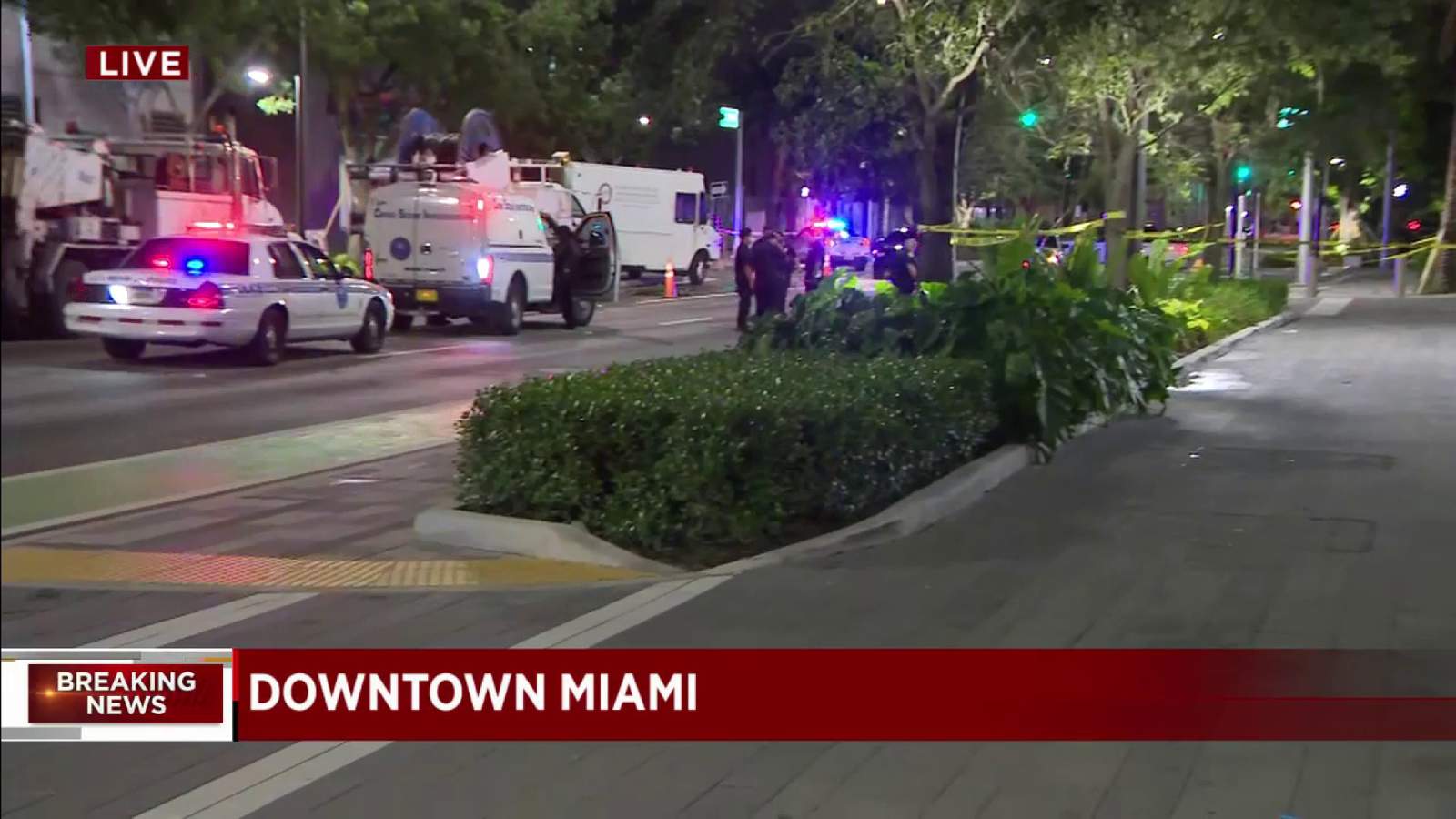 Man shot multiple times outside luxury building in Downtown Miami
