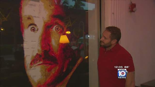 Robin Williams Immortalized For Iconic South Beach Role