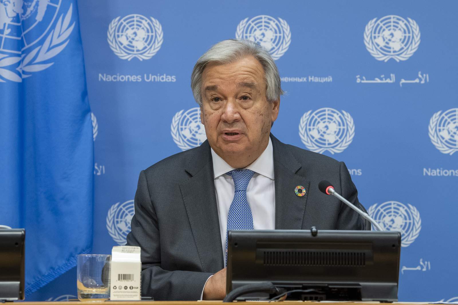 UN chief: World is living in `shadow of nuclear catastrophe'