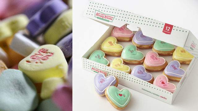 Krispy Kreme saves Valentine's Day with 'Conversation Donuts'