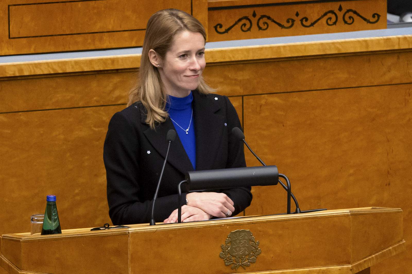 Estonia: Government led by nation's first woman PM sworn in