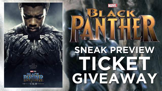 Win tickets to see a sneak preview of Marvel's Black Panther