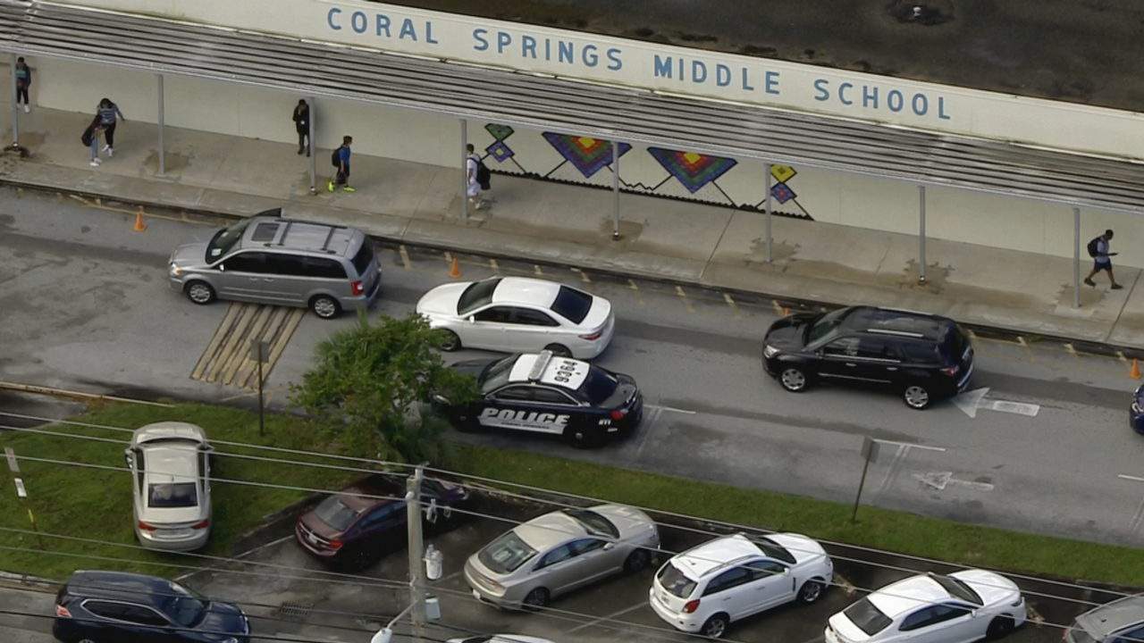Additional Police Called To Coral Springs Middle School Due To