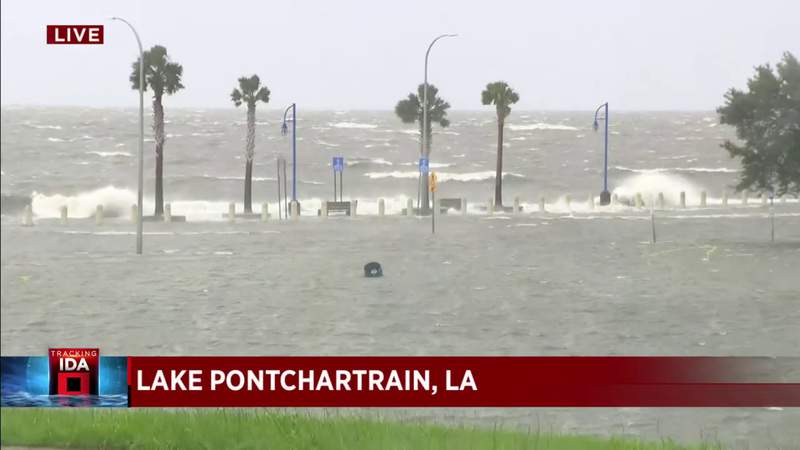 Southern Louisiana coast bracing for impact as strong Hurricane Ida nears making landfall
