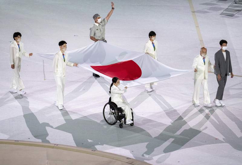 Paralympics open in empty stadium — just like Olympics