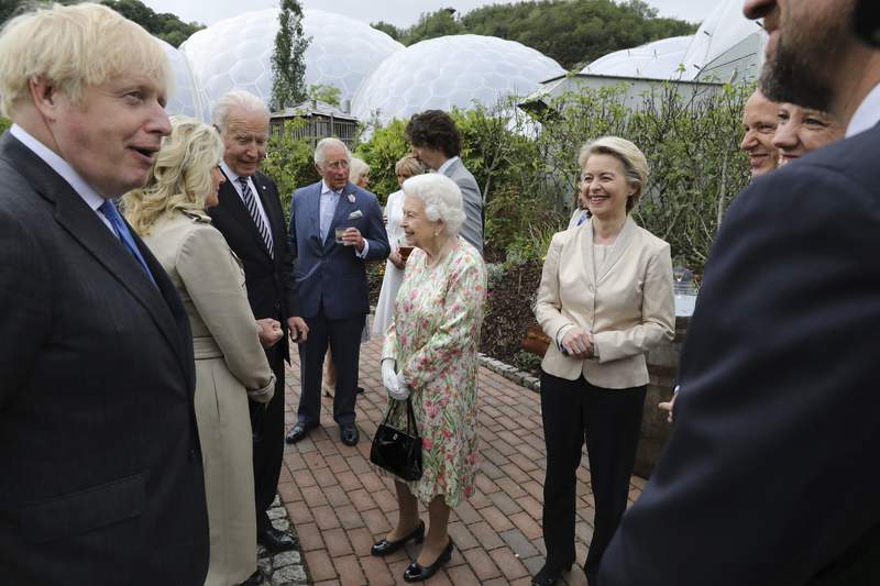 Lucky number: Biden is 13th US president to meet the queen