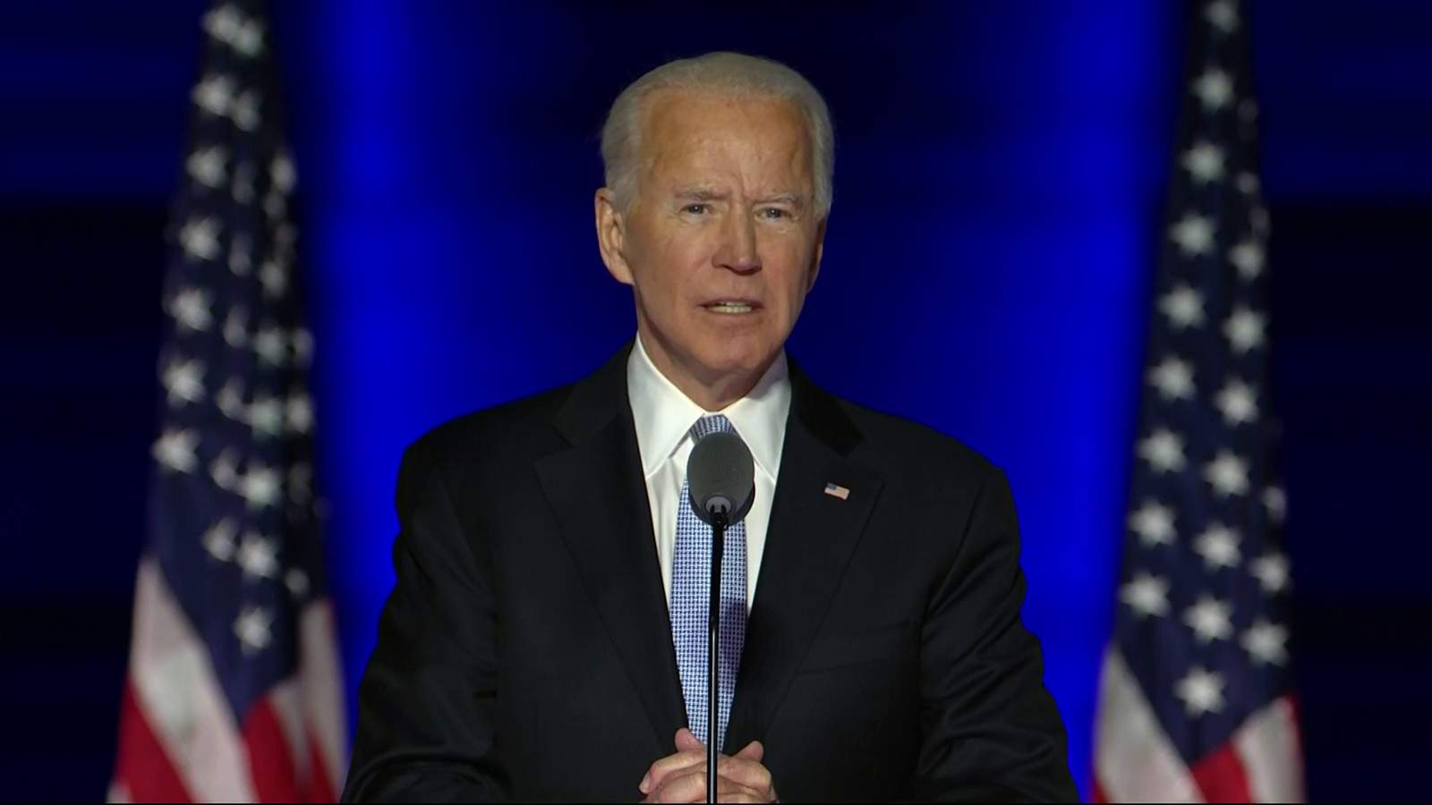 Joe Biden addresses nation for first time as President-elect