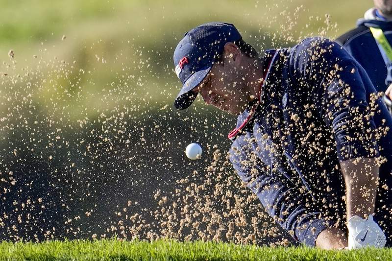 Koepka gets no relief at Ryder Cup; saves par anyway