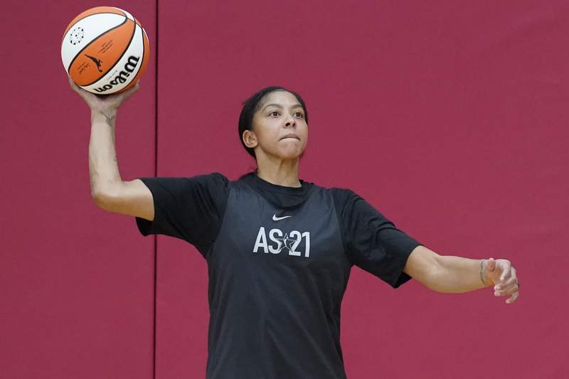 Candace Parker to be first woman on cover of NBA 2K game