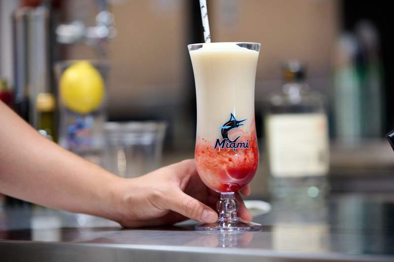A ‘home rum!’ Coconut Cartel slushy bar opens at the Miami Marlins stadium