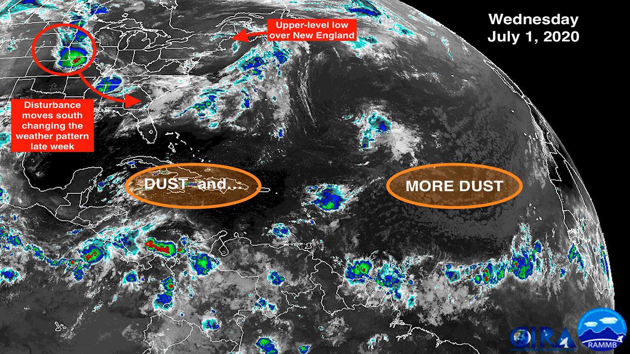 The tropics stay quiet while South Florida sizzles
