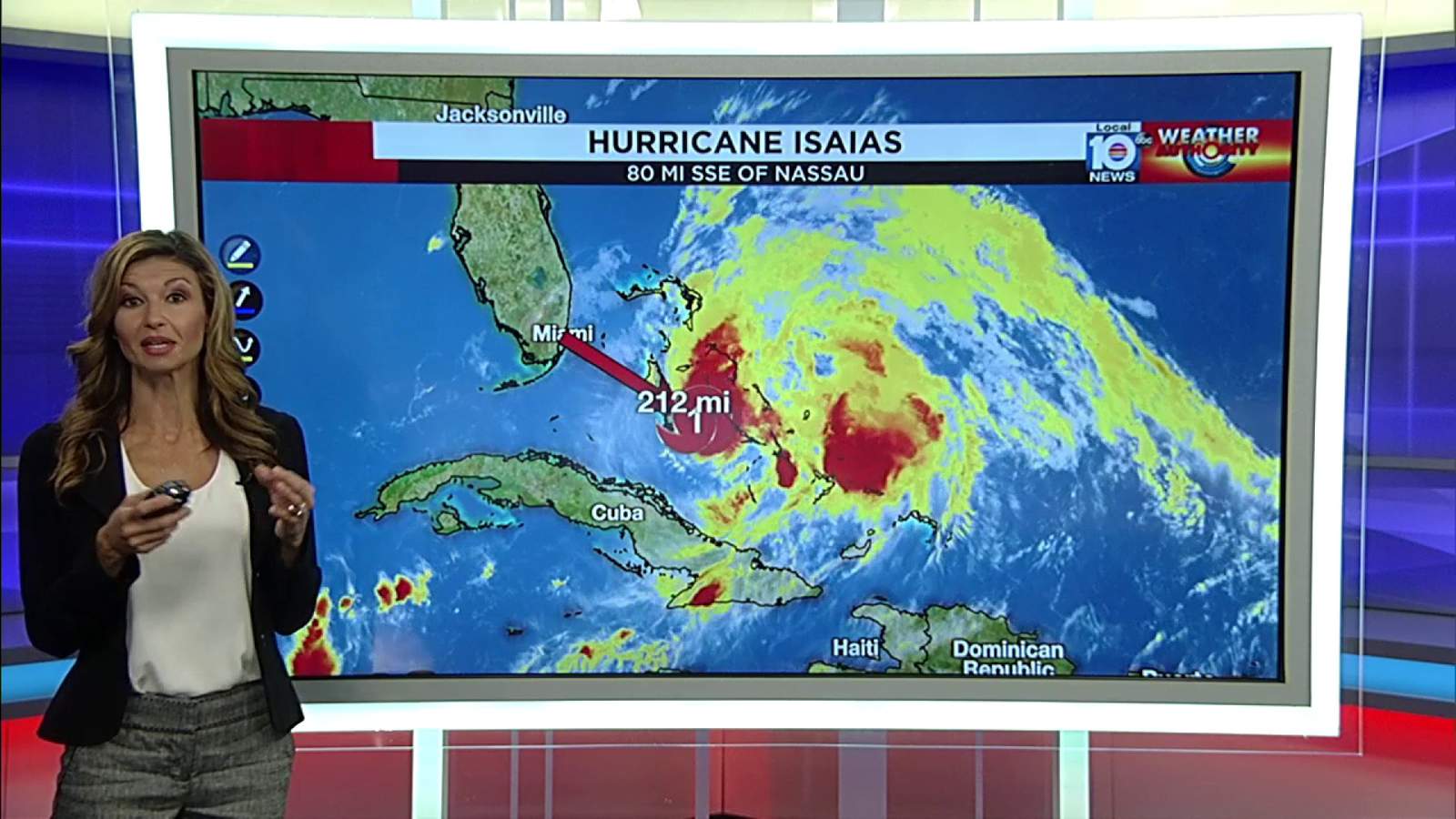 Hurricane Isaias: South Florida will feel effects of outer bands off and on Saturday