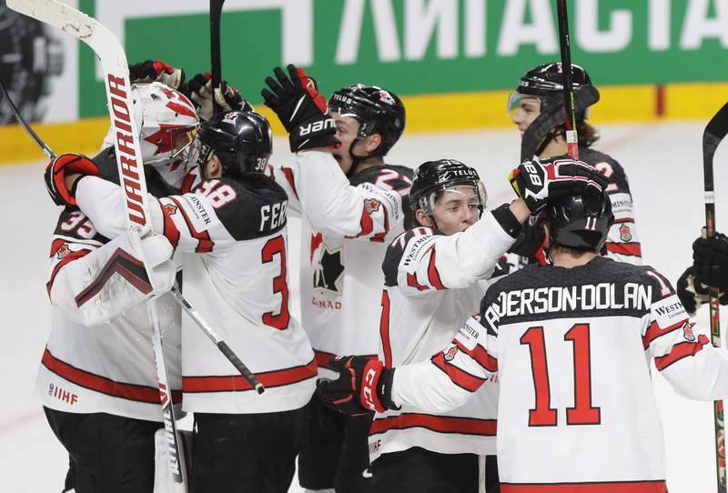 Mangiapane, Canada beat US 4-2 in world hockey semifinals